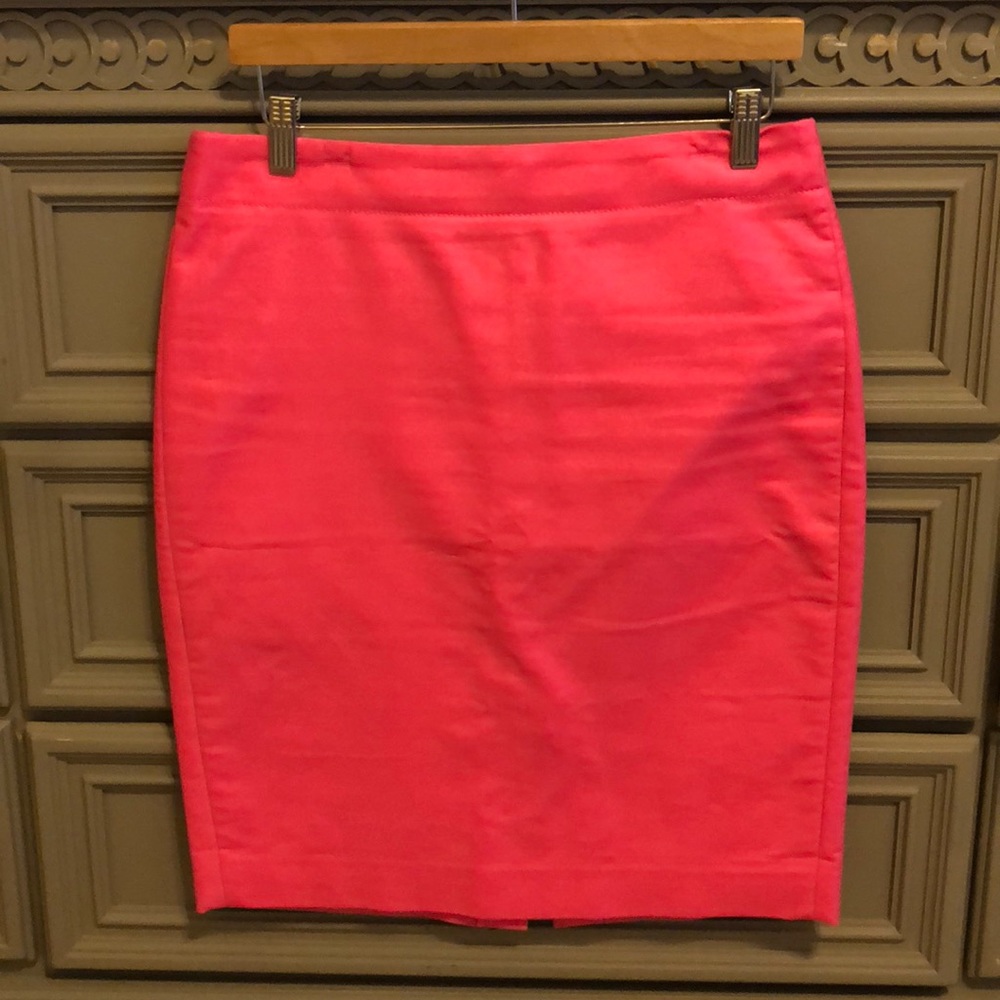 Hot Pink JCrew Pencil Skirt